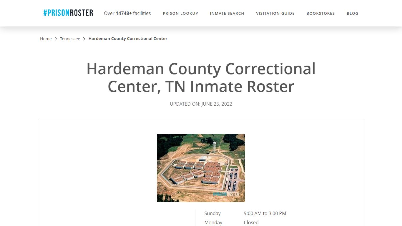 Hardeman County Correctional Center, TN Inmate Roster