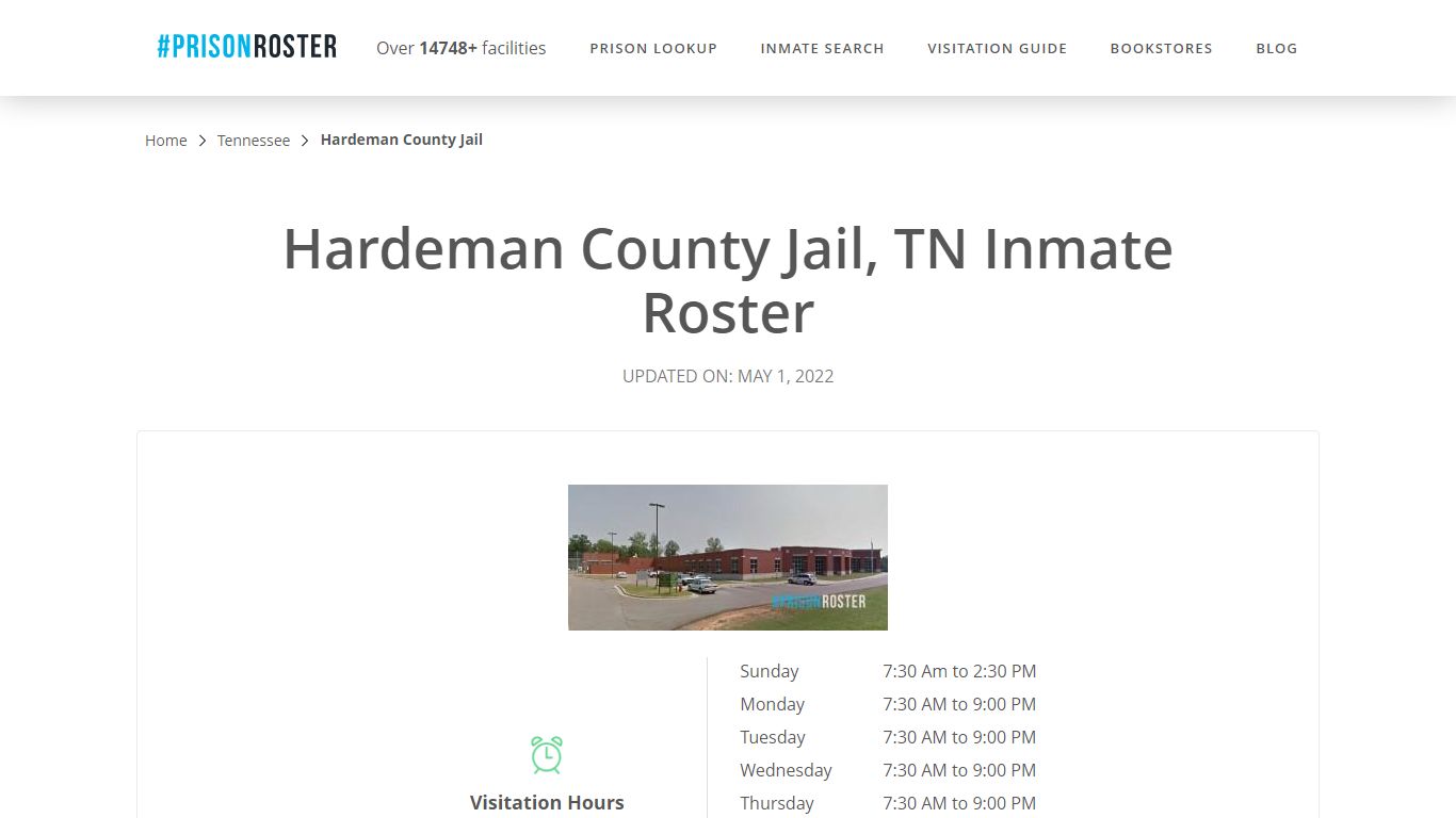 Hardeman County Jail, TN Inmate Roster